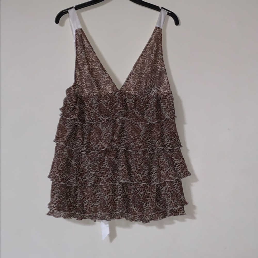 Cute flow tank top